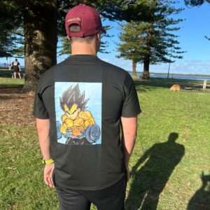 The prince pumps iron